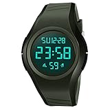 Herren Uhren Jungen Digitale Armbanduhr Analog Sportuhren Digitaluhr Herren Uhr, COOLANS Wasserdichte Militär Armbanduhren für Männer