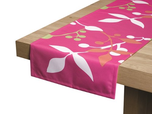 Outdoor Kissen Toffee pink mit Blumen Zierkissen Dekokissen 47cm x 47xcm - 3
