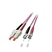 Produktbild EFB Elektronik o0347.20 20 m ST SC violett LWL-Kabel – LWL-Kabel (ST, SC, männlich/männlich, OM4, VIOLETT, 20 – 50 °C)