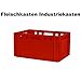 Produktbild Fleischkasten Industriekasten E3 LxTxH: 600x400x300 mm in rot