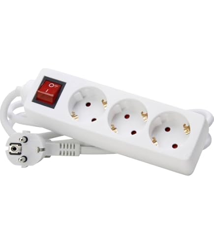 Multiprise Murale - 3 Prises - Blanc (5 Pièces) | Kaufen Auf Ricardo