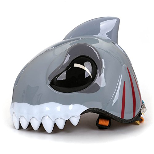 Childrens Safety Helmet for Cycling Skating Scooter Bike Skateboard Xmas Gift, Kids BMX Skates Stunt Bikes Helmet in Animal Design Donkey, White Shark, Tiger and Dinosaur, Age 3 - 8 Years Girls Boys reviews Childrens Safety Helmet for Cycling Skating Scooter Bike Skateboard Xmas Gift, Kids BMX Skates Stunt Bikes Helmet in Animal Design Donkey, White Shark, Tiger and Dinosaur, Age 3 - 8 Years Girls Boys