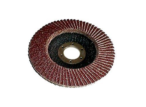 Fächerscheibe Schleifmopteller , Größe:Ø 115 x 22 mm Körnung 100