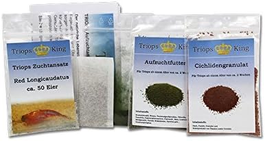 Triops Red Longicaudatus Tadpole Shrimp Starter Kit Ultra 50 eggs
