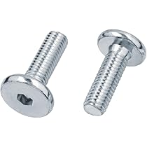 10 Stück 6 X 50 öbelverbinder Schrauben Edelstahl