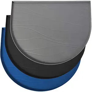 Leashboss Fountain Mat, Silicone Water Mat Designed for Pet Fountains, Dog Gravity Water Bowls, Mats for Automatic Dispensing Cat Feeders up to 12