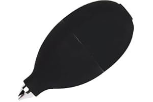 Addein Camera Air Blower, Air Blower with Soft Silicone Tip, Manual Rubber Bulb Air Pump Dust Blower Cleaner for Camera, Lenses, Keyboard and Tablet Screens,Black