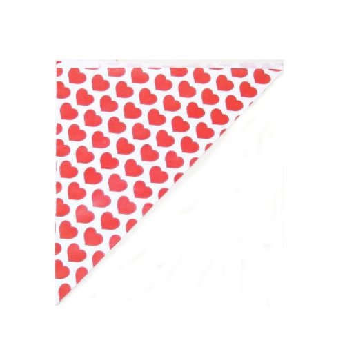100 Spitztüten Herzen pink wie auf der Kirmes 125 Gramm
