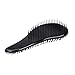 Anself Professional Beauty Zebra Stripe Hair Brush Comb Salon Styling Tool White