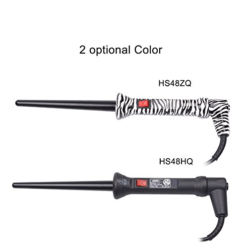 Ckeyin ®Haar Brennstab Rollers Lockenwickler (9-18mm) Dual Voltage Hair Styling-Tool mit 360 ° Schwenker-Schnur(110-240V) - 6