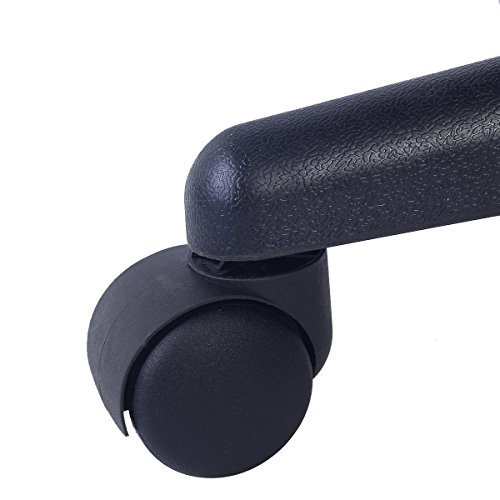 Sehr Komfort Bürostuhl Drehstuhl Schreibtischstuhl Chefsessel Schwarz (Schwarz) - 8