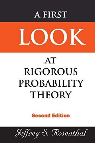 First Look At Rigorous Probability Theory, A (2Nd Edition) livre