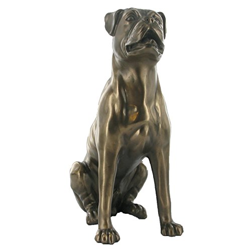 BOXER DOG Bronze Sculpture Statue