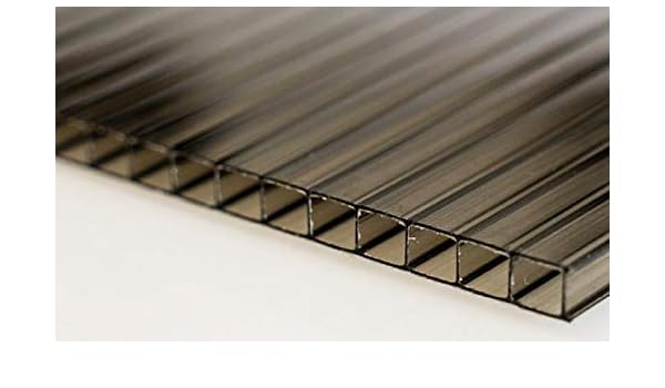Teknorm 6 Mm Bronze Polycarbonate Sheets Length 0 70m Width 2 00m