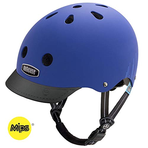 Preisvergleich Produktbild Nutcase Little Nutty Blue Bubbles MIPS Kinderfahrradhelm