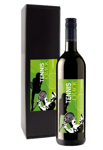 Preisvergleich Produktbild Wein-Geschenk 'Tennis Crack'
