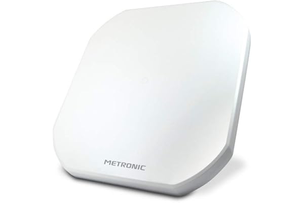 Metronic 498144 Antenne Satellite Plate H V Blanc