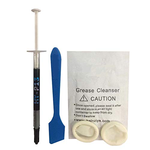 MoneyQiu HY-P13>13.4 W/MK(1g) Pasta Termica/Pasta térmica;Thermal Grease Pasta térmica 'Alta conductividad térmica, Eléctricamente no conductivo