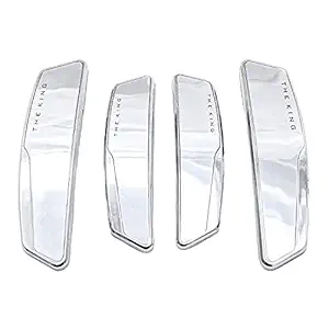 SARTE Car Door Edge Safety Guard Scratch Protector for All Cars (Chrome Finish)