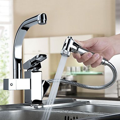 Preisvergleich Produktbild Eleoption Centerset zeitgemässen Tüllen Wasserhahn Küchenarmatur Spültischarmatur