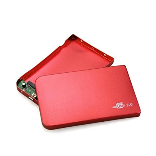 Portable Slim 2.5 „USB 2.0 Externes Gehäuse für 2.5“ IDE HDD und SSD Festplatte USB 2.0 Kabel Installation ohne rot Tool - 4