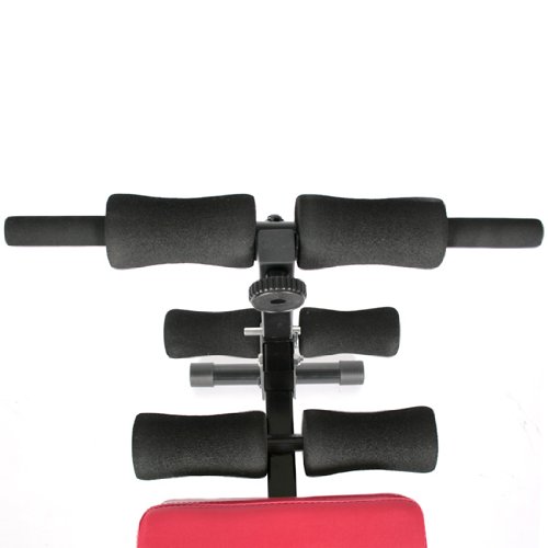 Bauchtrainer Sit-up Bank klappbar inkl. gepolsterte Beinfixierung - 5