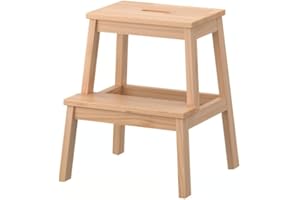 IKEA Tritthocker BEKVÄM Hocker Sitzhocker aus massiver Buche - mit Tragegriff - 50cm hoch