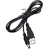 SODIAL(TM) USB to 5.5mm / 2.1mm 5V DC Barrel Jack Power Cable