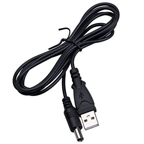 TOOGOO(R) USB auf 5,5 mm / 2,1 mm 5V DC Gebinde Datenkabel Verbindungakabel Power Klinkenkabel