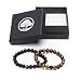 Produktbild PURLAPIS ® Yin Yang Armband Set / Duo (2 Stück) aus 100% natürlichen Edelstein Perlen | Perfekt als stilvolles Geschenk für Deine Liebsten