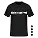 Produktbild Unisex T-Shirt Altdeutsch Reinickdorf in Den Farben Schwarz, Rot, Blau und Anthrazit