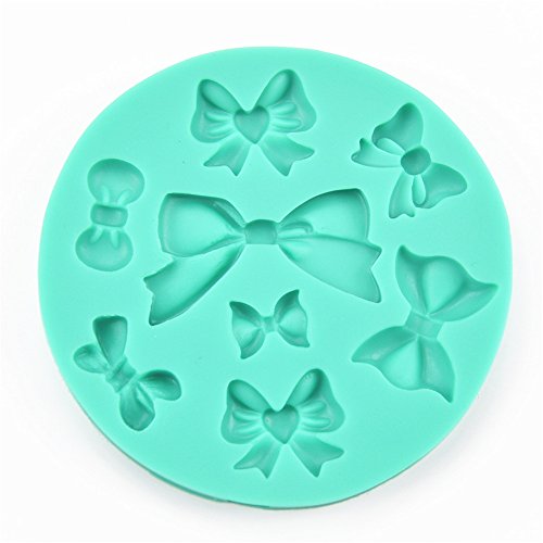 tangchu Silikon oval Fondant Kuchen Schleife Form 9 * 8,8 cm grün...