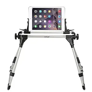 Remixmart 2-in-1 Multi-Purpose Tablet Holder Stand for Kids, Study,Students, Online Classes, Gaming, Learning, Android, Adjustable, Foldable, for Car, Desk