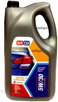 SUBARAU IMPREZA WRX STI (05-08) BRITOIL LONG LIFE FULLY SYNTHETIC ENGINE OIL 5W30
