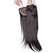 Sunwell Ear to Ear Full Lace Frontal Closure Silky Straight 13x4" Free Part with Baby Hair Brazilian Virgin Lace Front Closure Human Hair Can be Bleached, Natural Color 8"-20"