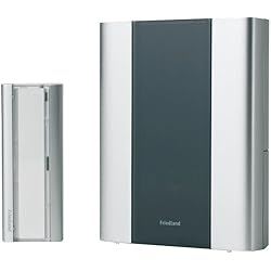 Friedland D912S Sonnette sans fil "Libra+" Portée 100 m Argent/noir (Import Allemagne)