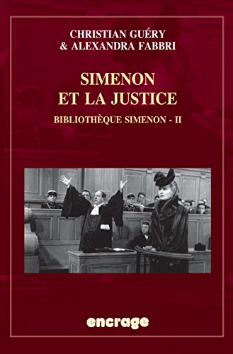 Simenon et la justice francais Simenon et la justice francais