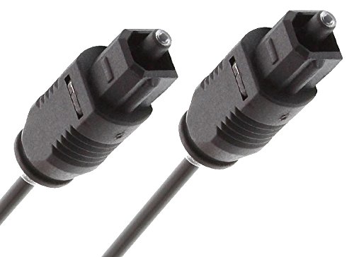 Preisvergleich Produktbild auvisio Optisches Audio-Kabel Toslink Stecker-Stecker 5m