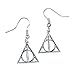 Produktbild Harry Potter Deathly Hallows Silver Plated Earrings