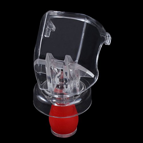 Champagner Wein Likör Aufbewahrung Flasche Stopper Deckel Stöpsel Verschluss Rot - 4
