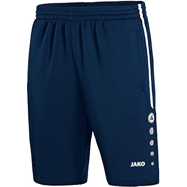JAKO Herren Short Striker – Kurze Sporthose Mit Mesh-Innenslip, Keep-Dry-Funktion & Seitentaschen