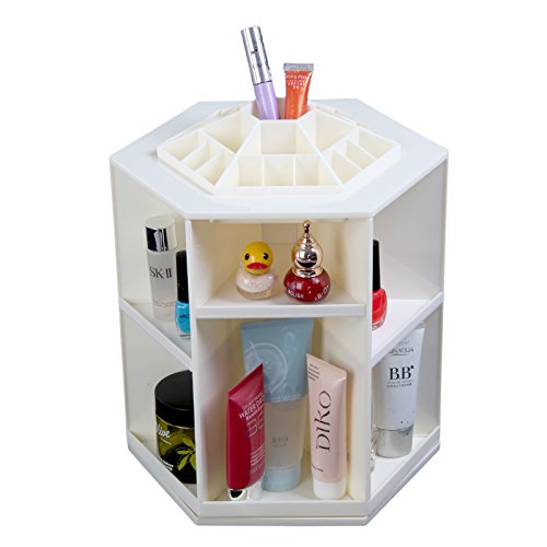 AllRight 360° Kosmetikbox Kosmetik Organizer Make Up Aufbewahrung Sortierkasten Ständer