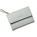 Produktbild PNING Frauen Brieftasche Kleine Zipper Multi Einfarbig Card Position Leder Geldbörse Kartenhalte Dame Geldbeutel Damen Leder Brieftasche, Damen Leder Elegant Süß Handtasche Portemonnaie