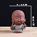 Produktbild ALILEO Tee Haustier Mönch Yixing Selbstverbesserung Ornamente Keramik Handwerk Kreative Boutique Wohnkultur Ornament Figuren, D
