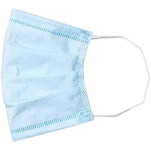Amazon Brand - Solimo 3-Ply Disposable Surgical Mask with Meltblown Filter, Set of 50