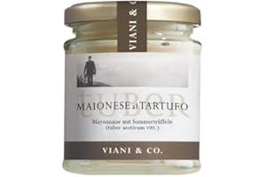 VIANI & CO. PIETRA LIGURE Maionese al tartufo, Mayonnaise mit Sommertrüffeln