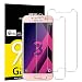 Produktbild NEW'C PanzerglasFolie Schutzfolie für Samsung Galaxy A3 2017, [2 Stück] Frei von Kratzern Fingabdrücken und Öl, 9H Härte, HD Displayschutzfolie, Displayschutzfolie Samsung A3 2017