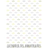 Calendrier perpétuel aux douces couleurs