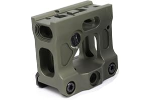 AWETHE Micro Red DOT Riser Mount, Supporto per cannocchiale da 2″ di Altezza per T1 T2 H1 H2, Supporto Riser per Guida Picatinny