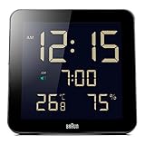 Pantalla de fácil lectura Braun BNC-014-BK Reloj;Braun - BNC014BK - Réveil - Digitale